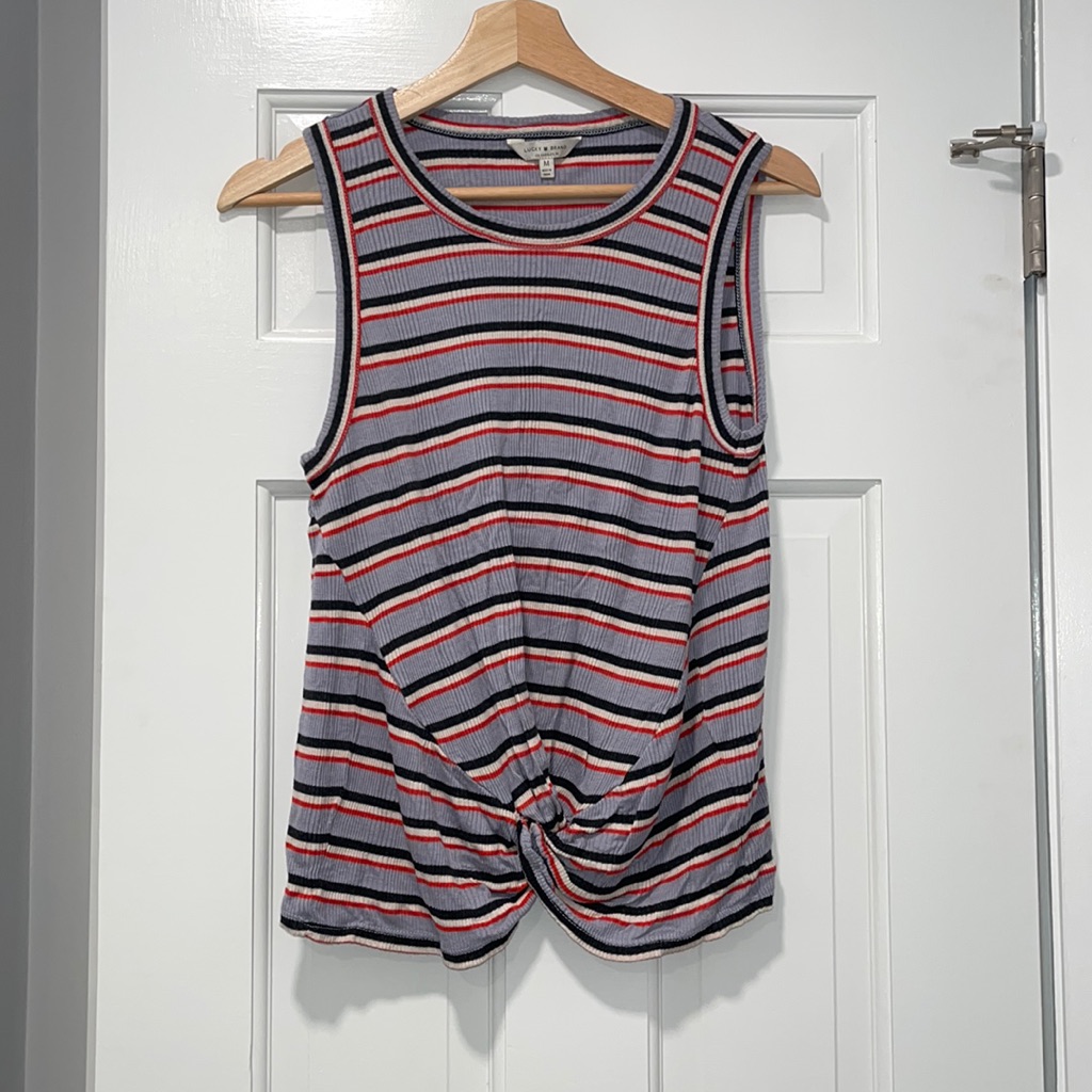 Lucky Brand Twist Front Tank